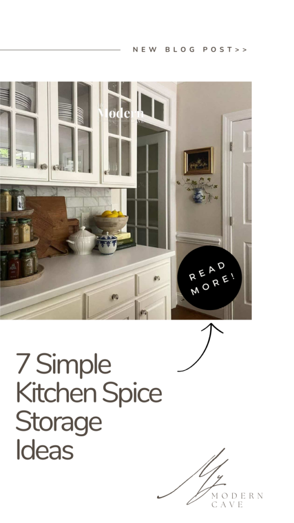 7+ Ingenious Spice Storage Ideas for Your Farmhouse Kitchen – My Modern Cave