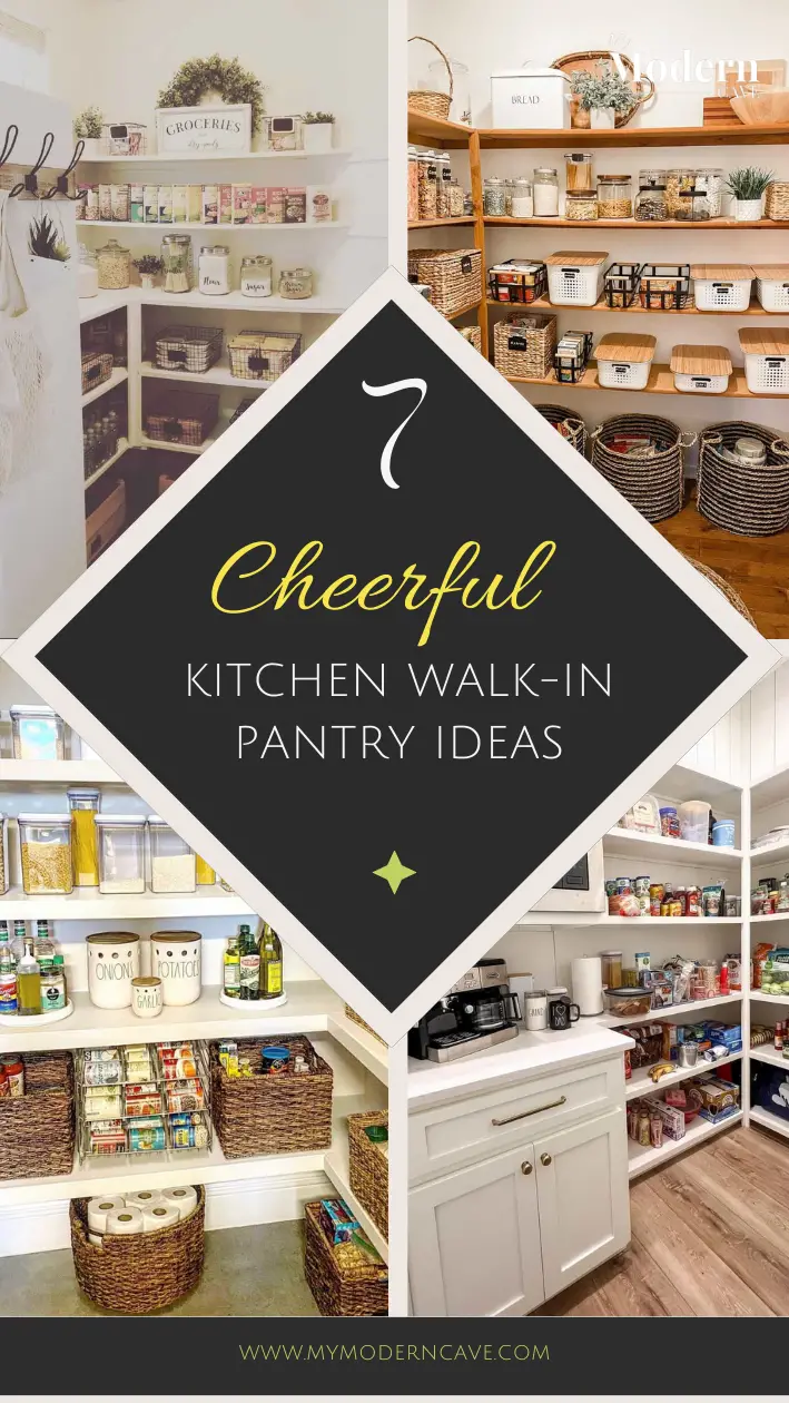 Kitchen Walk-In Pantry ideas Infographic