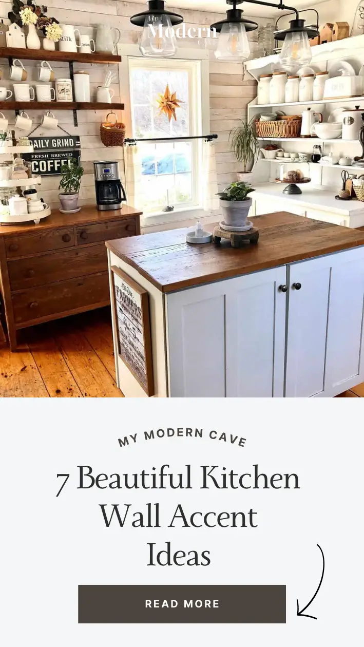 Kitchen  Wall Accent  Ideas Infographic
