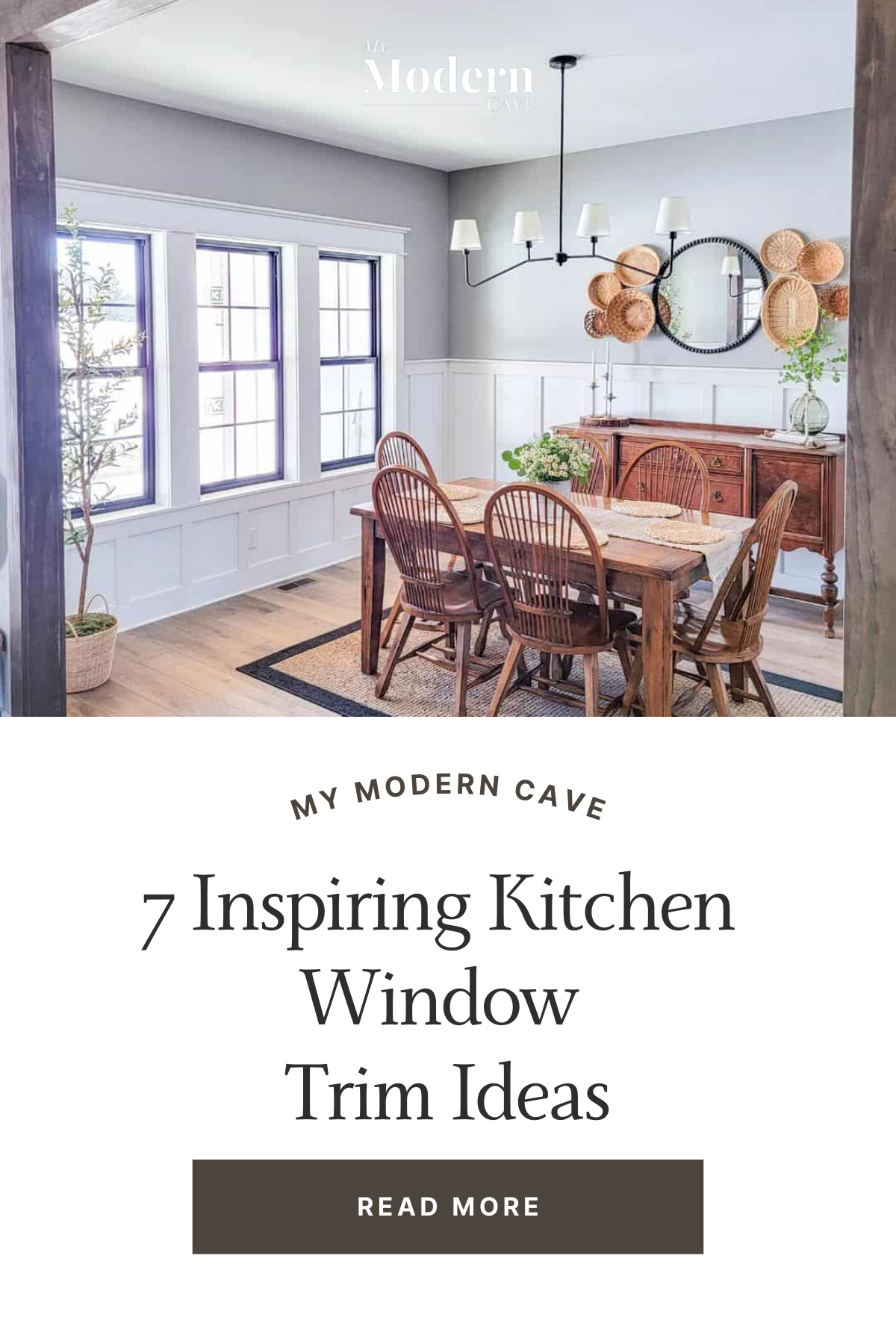 Kitchen  Window  Trim Ideas Infographic