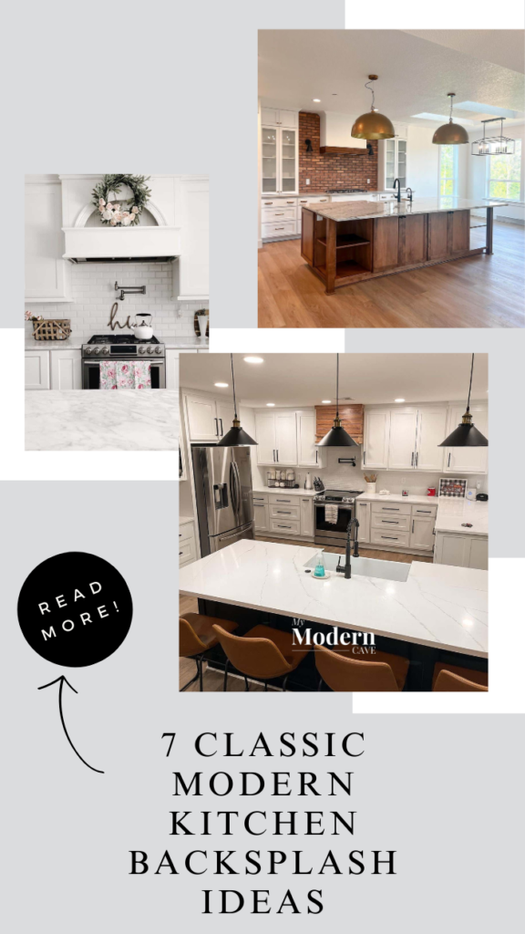 7+ Edgy Modern Farmhouse Kitchen Backsplash Ideas – My Modern Cave