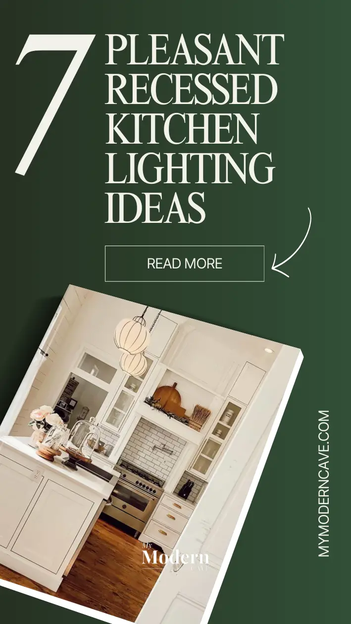 Recessed  Kitchen  Lighting Ideas Infographic