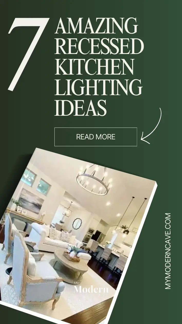 Recessed Kitchen Lighting Ideas Infographic