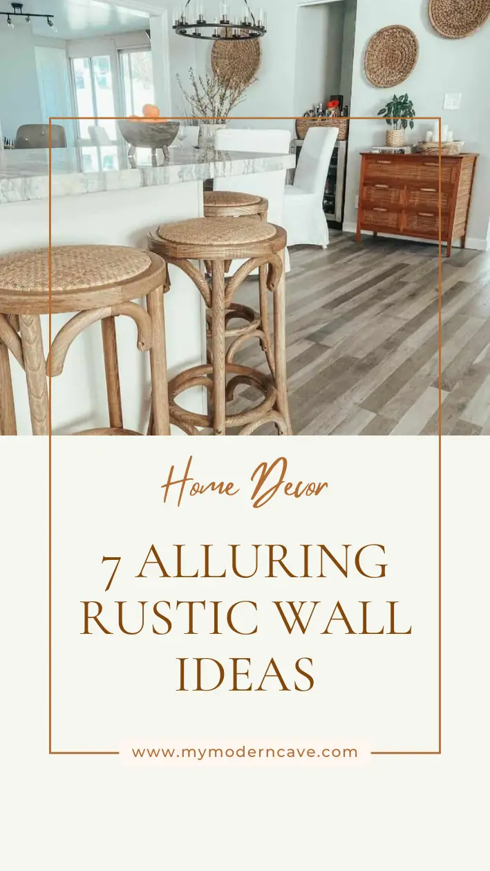 Rustic  Wall Ideas Infographic