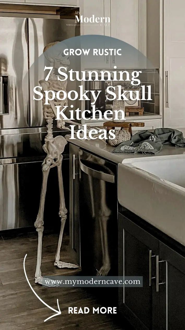 Spooky Skull Kitchen  Ideas Infographic