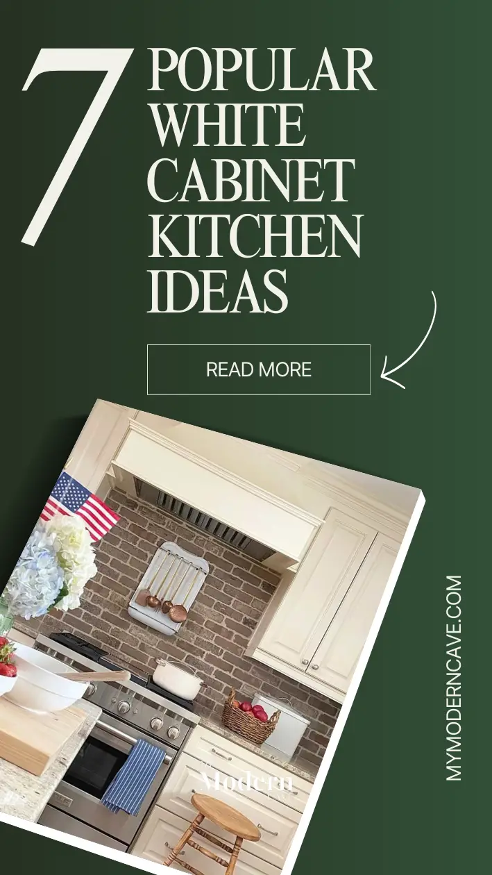 White Cabinet Kitchen  Ideas Infographic