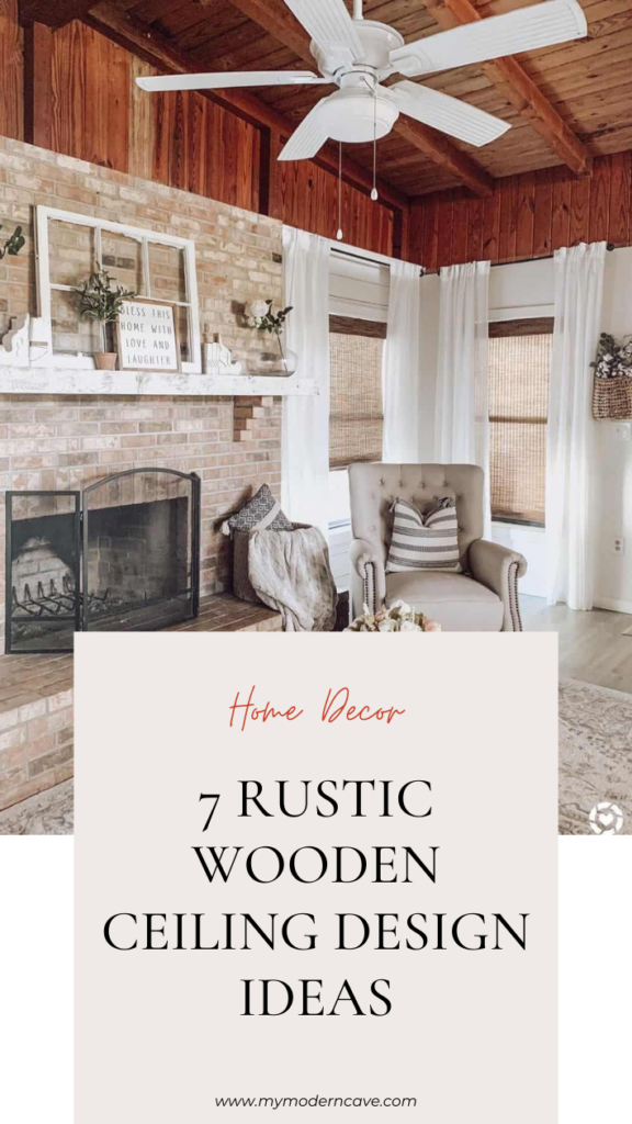 10+ Bold Wooden Ceiling Designs to Elevate Your Farmhouse-style Home