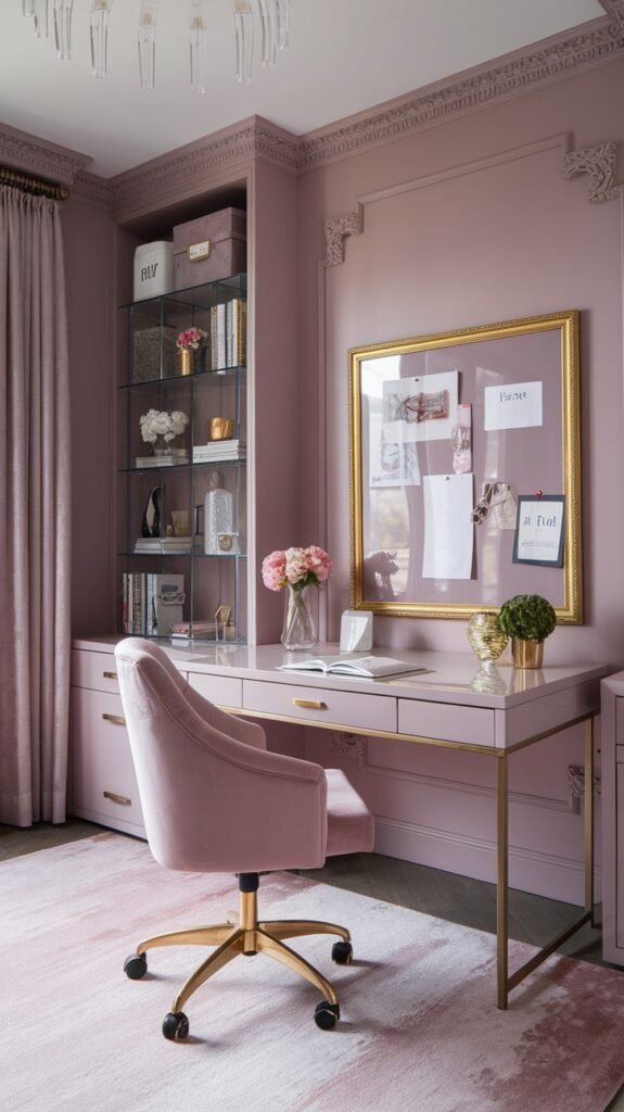 21 Classy Feminine Home Office Ideas That Whisper ‘Boss Babe’ – My ...