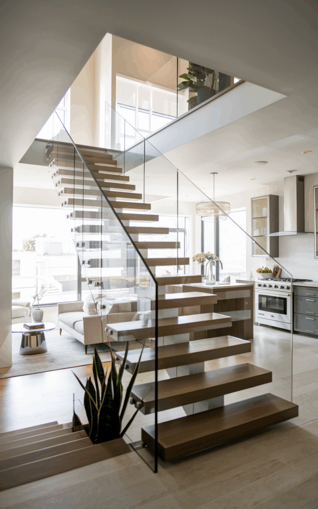 Add a Glass Railing for an Ultra-Modern Look