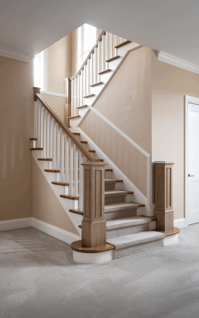 Add a Statement Wooden Handrail