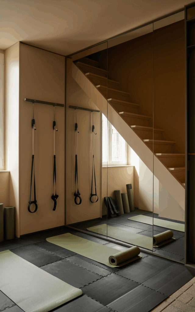 Build a Compact Home Gym Nook