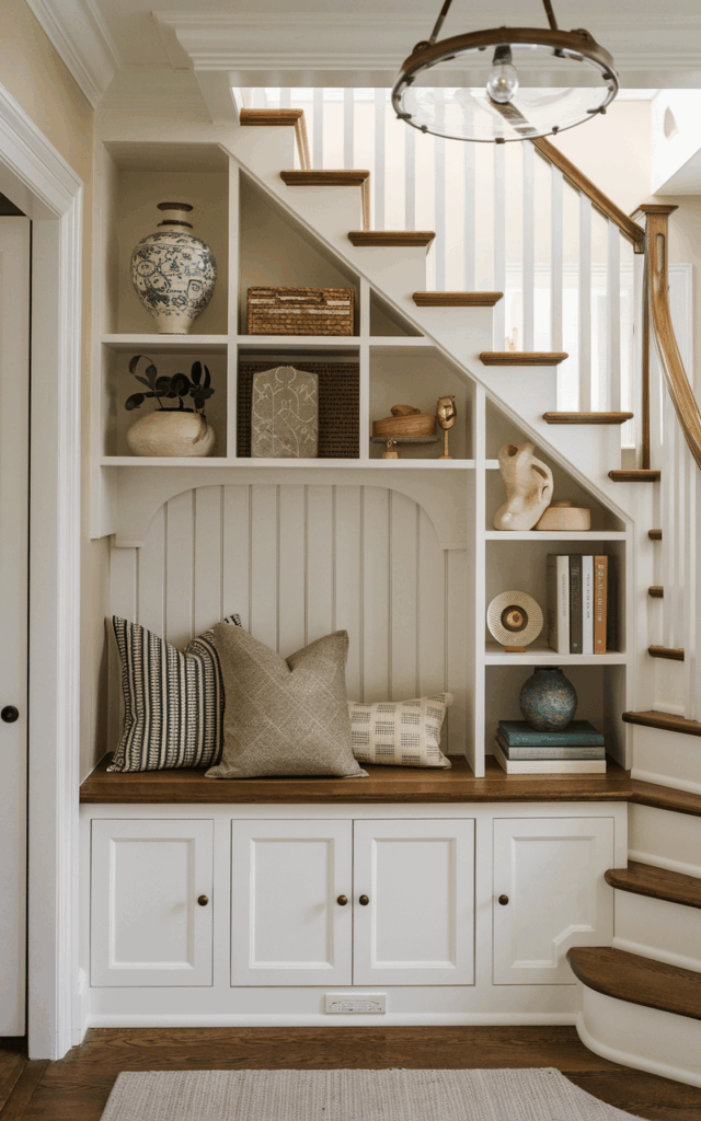 Combine Open and Closed Storage for Balance