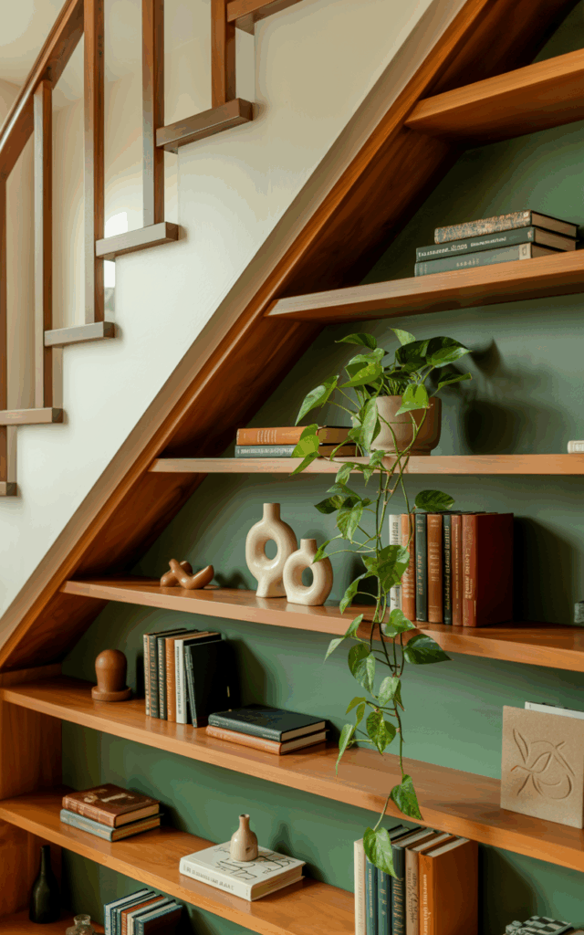 Create a Built-In Bookshelf Library Wall