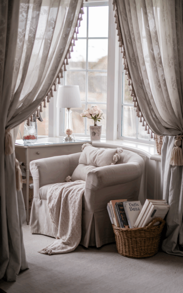 Create a Cozy Reading Nook by a Window