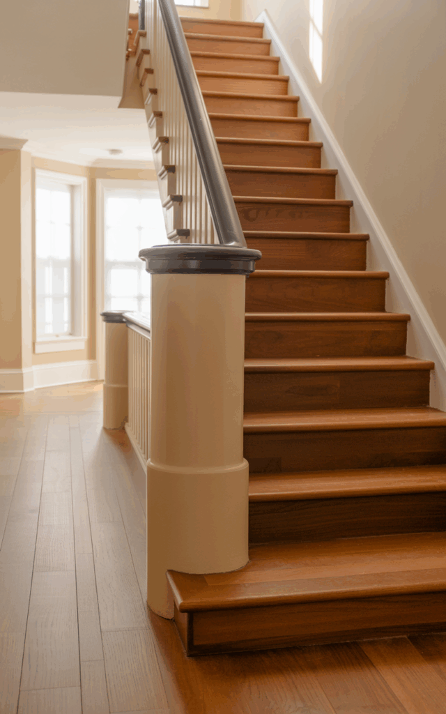 Create a Two-Tone Wooden Staircase