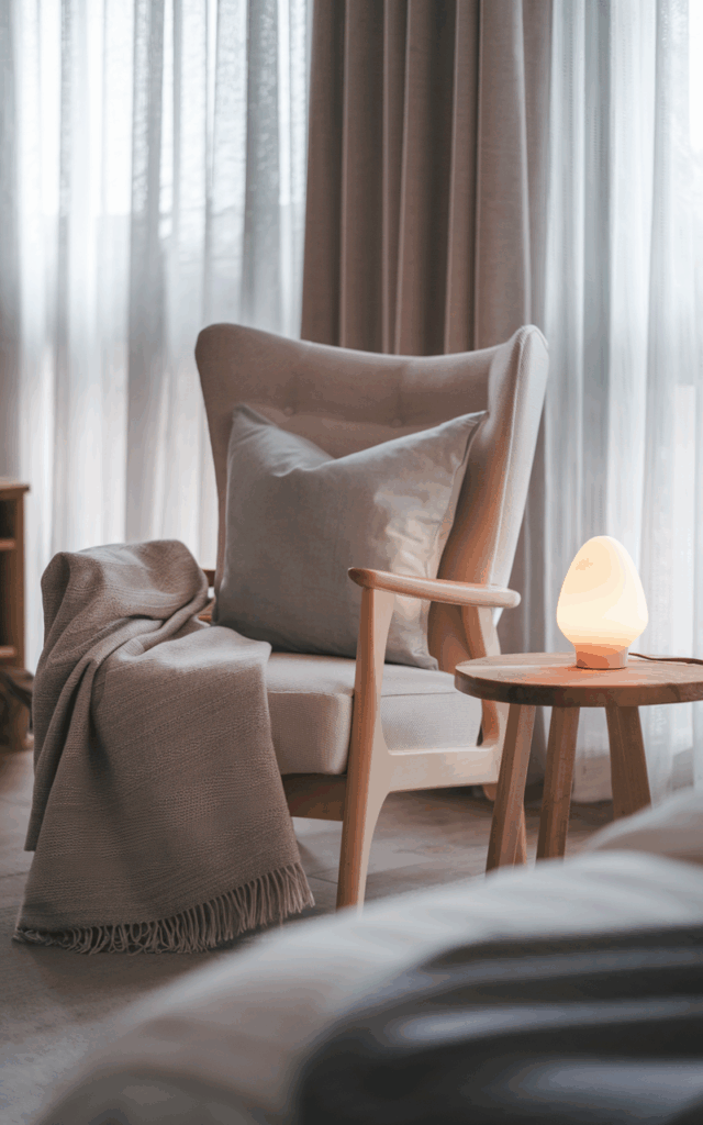 Create a reading nook in an unused corner