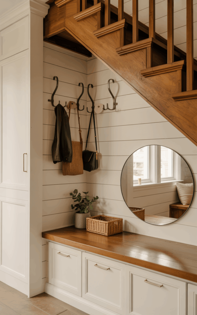 Design a Mini Mudroom Wall