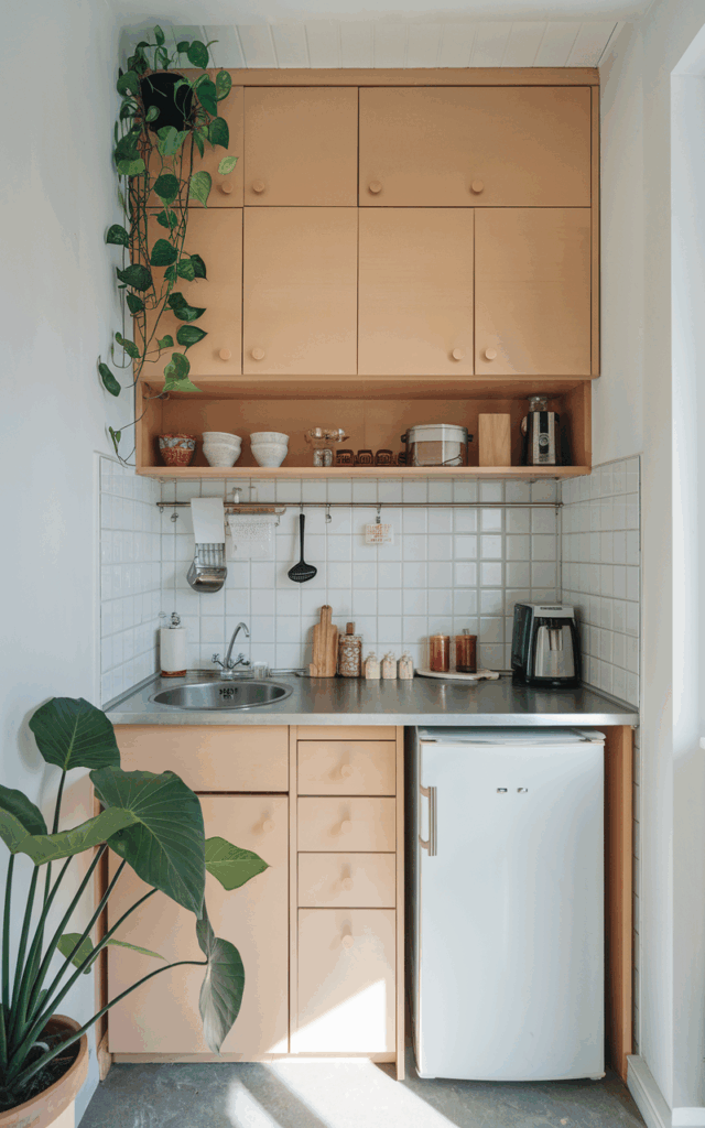 Extend cabinets to the ceiling