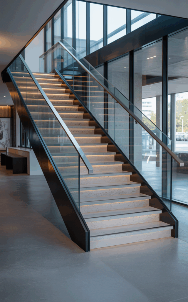 Illuminate Each Glass Panel with Subtle Edge Lighting