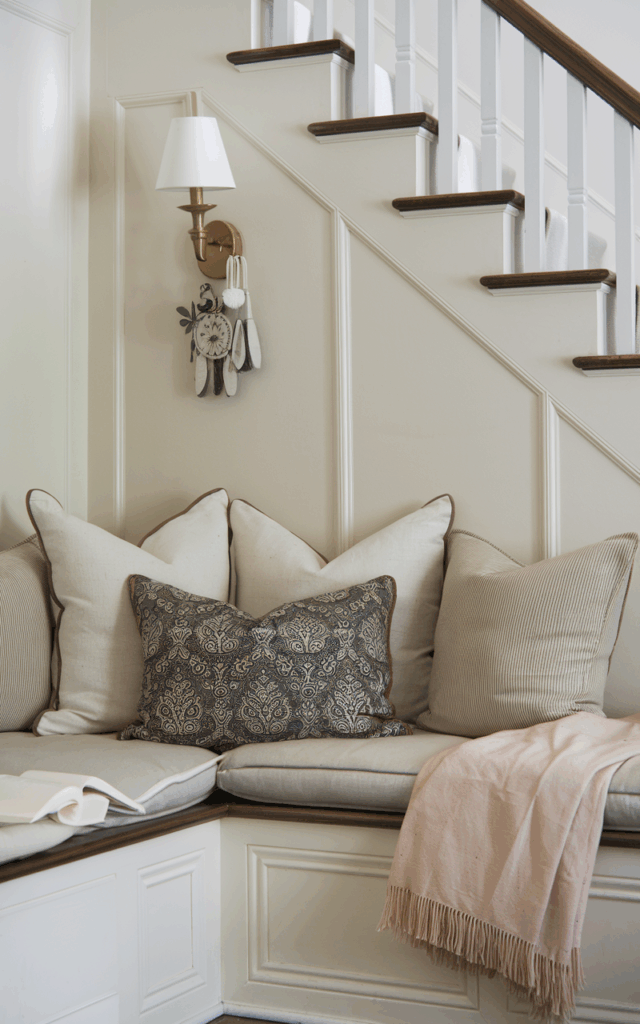 Install a Cozy Reading Nook With a Bench