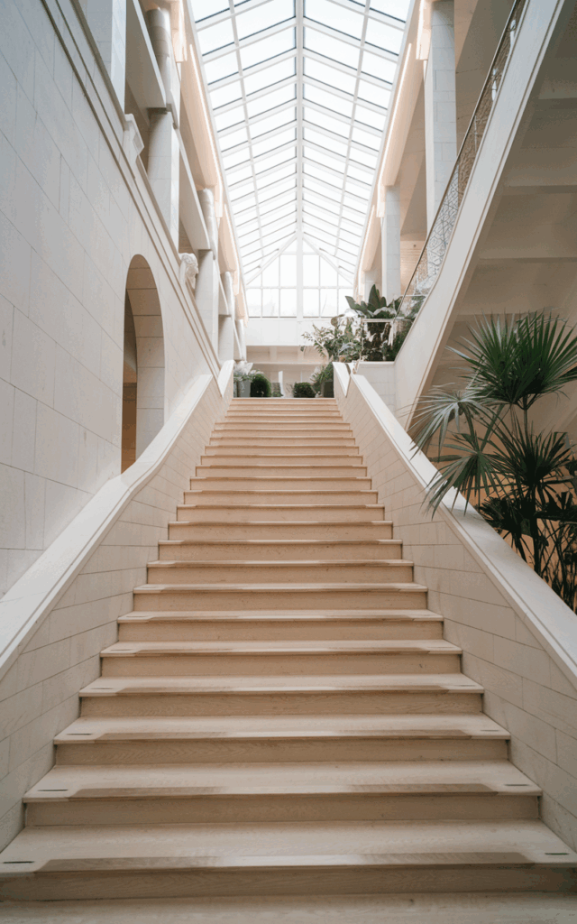 Install a skylight above the stairwell.