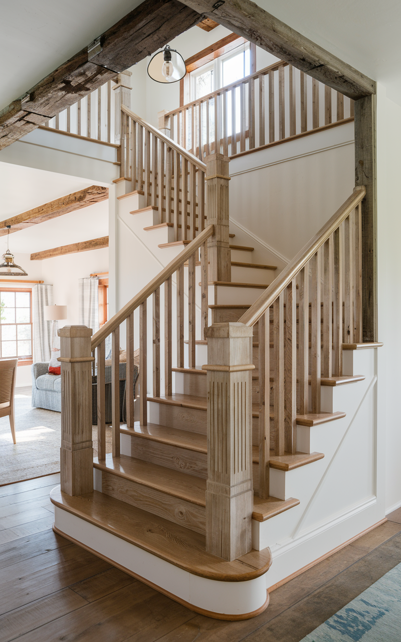 21 Wooden Staircase Railing Ideas That Instantly Elevate Your Home – My ...