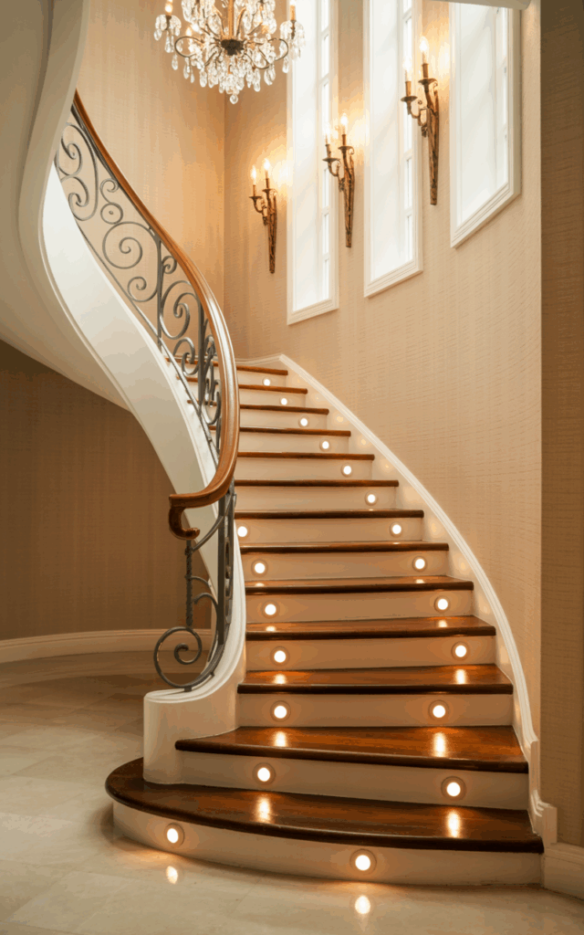 Layer Overhead and Step Lighting Together