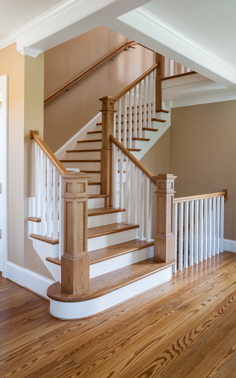 21 Wooden Staircase Railing Ideas That Instantly Elevate Your Home – My ...