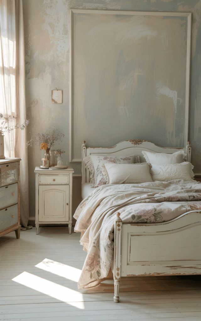 Paint your walls in a soft, chalky neutral