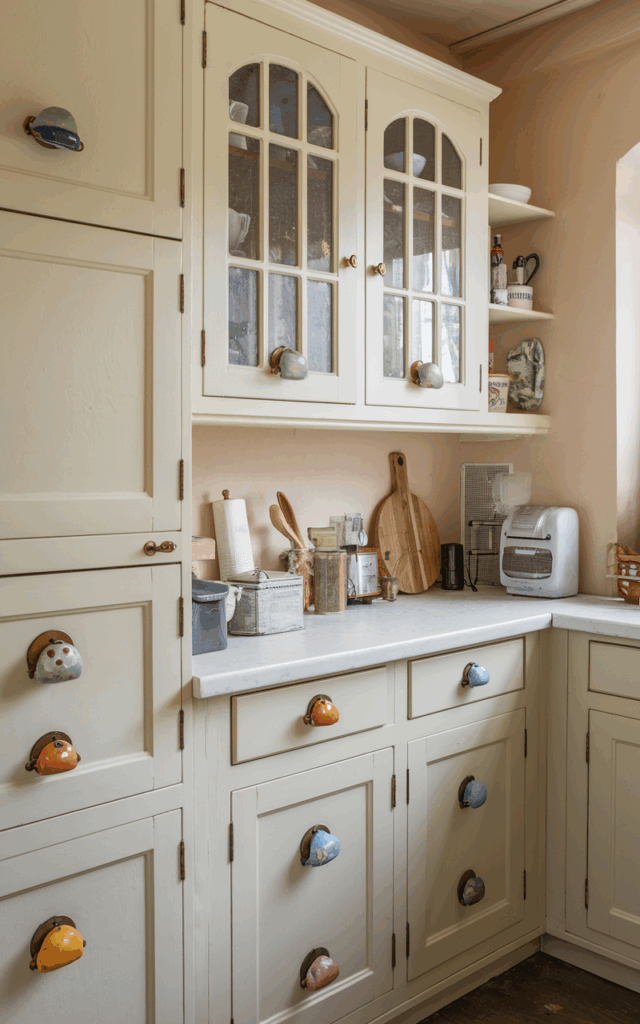 Swap Modern Hardware for Antique-Style Knobs