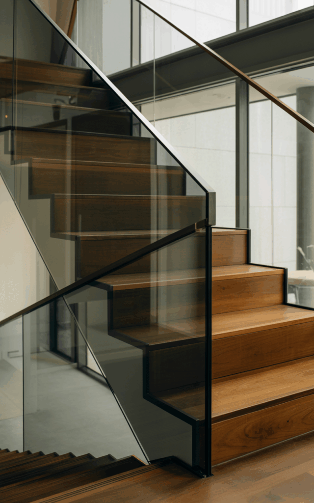 Upgrade Your Staircase with Tinted Glass Panels