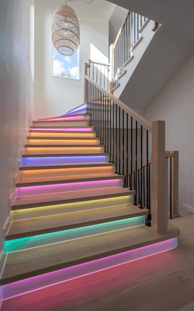 Use Color-Changing LED Strips for Drama