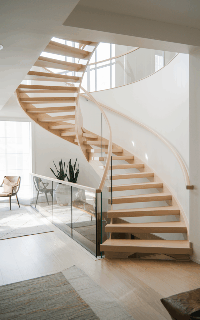 Use Slim Profile Steps for a Minimalist Effect