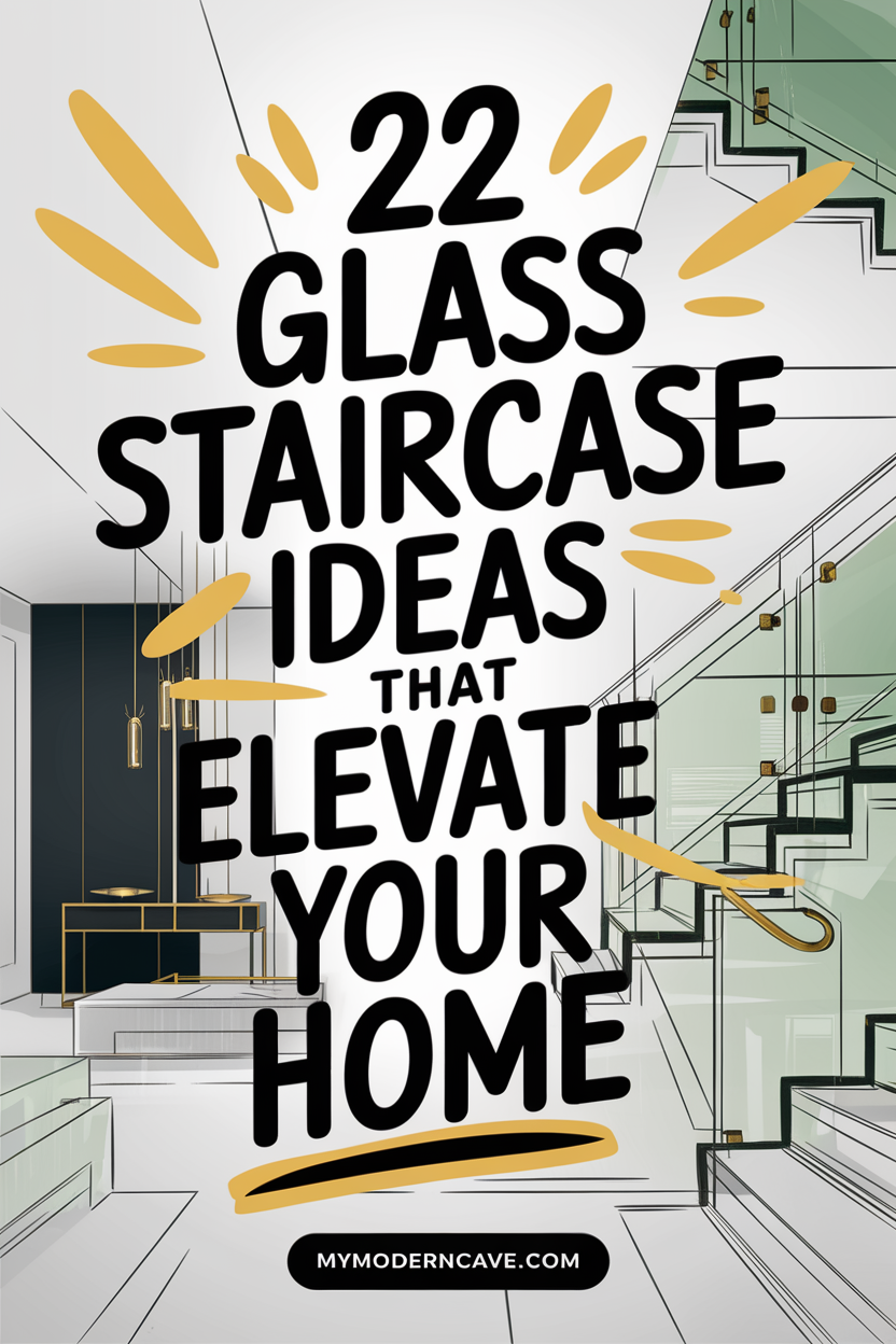 22 Glass Staircase Ideas That Instantly Elevate Your Home – My Modern Cave