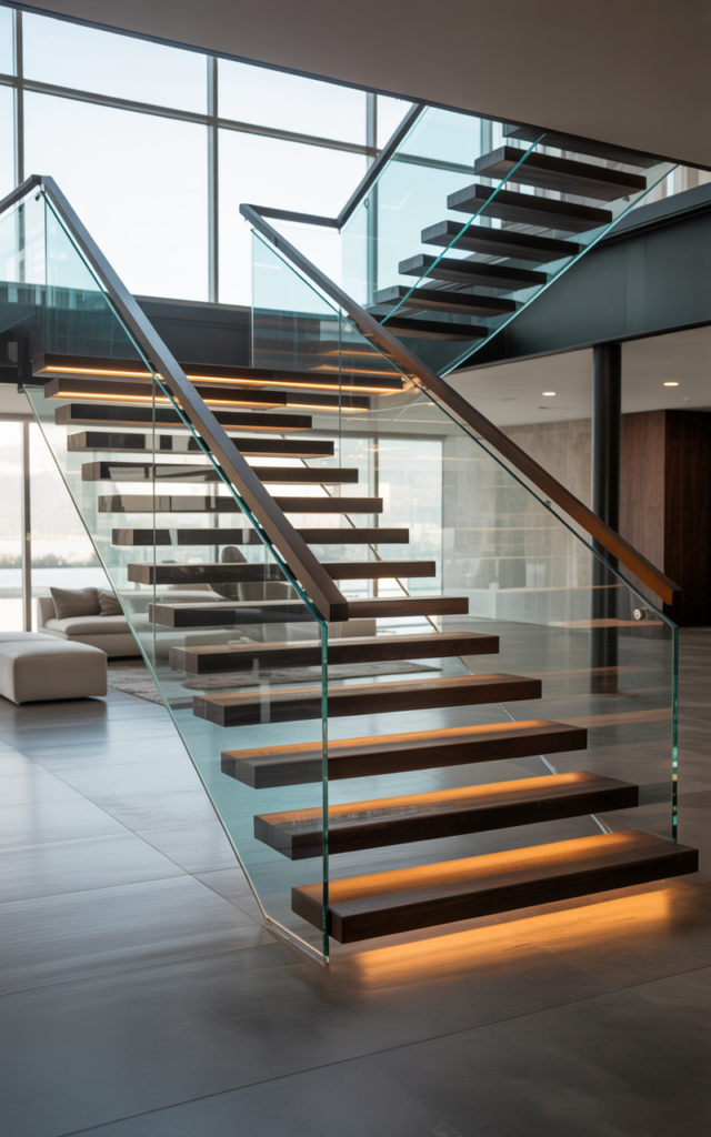 Add LED Strip Lighting Under the Glass Base