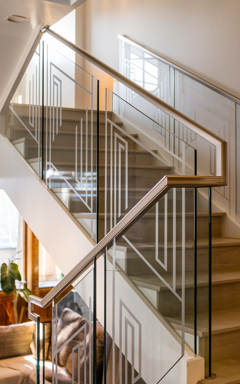 21 Glass Staircase Railing Ideas That Feel Sleek, Bright, and ...