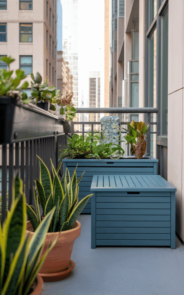 Add a Slim Storage Bench with Hidden Compartments