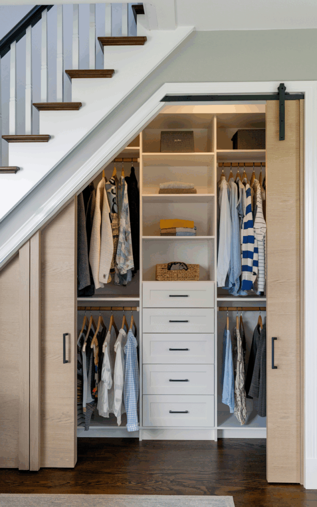 Build a Pull-Out Closet Underneath