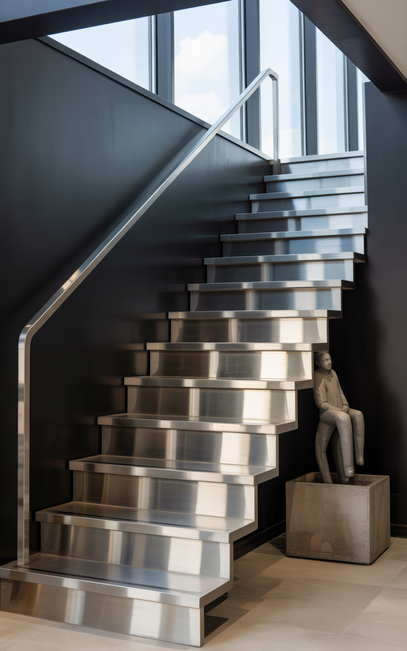 15 Metal Staircase Ideas That Completely Transform Your Home – My ...