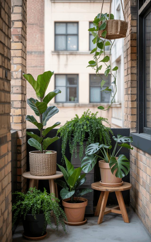 Create a Corner Green Cluster