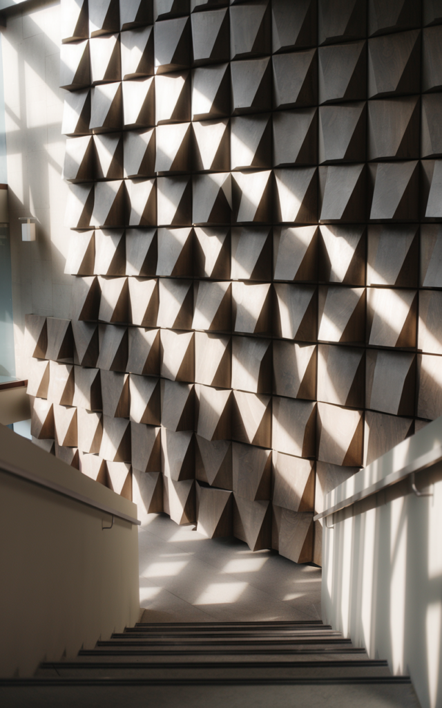 Create a Sculptural Wall with 3D Panels