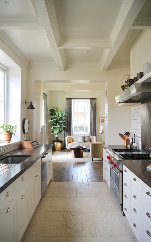 Create a Seamless Open Kitchen Layout