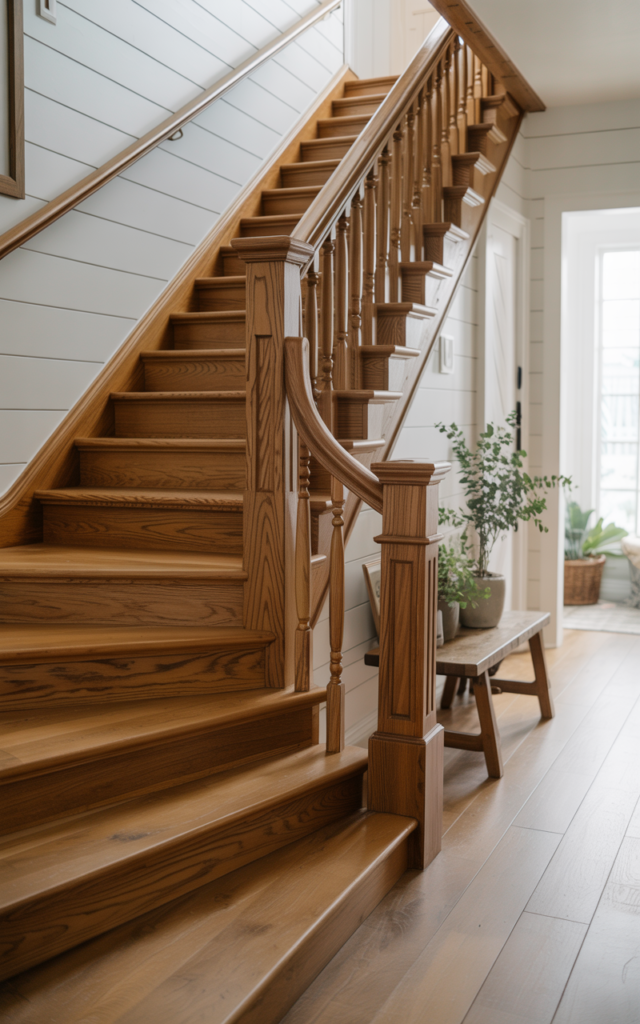 Embrace Natural Oak for a Timeless Look