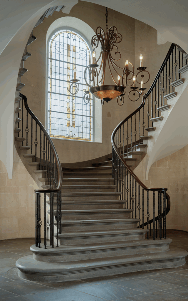 Hang a Wrought Iron Chandelier for Old-World Drama