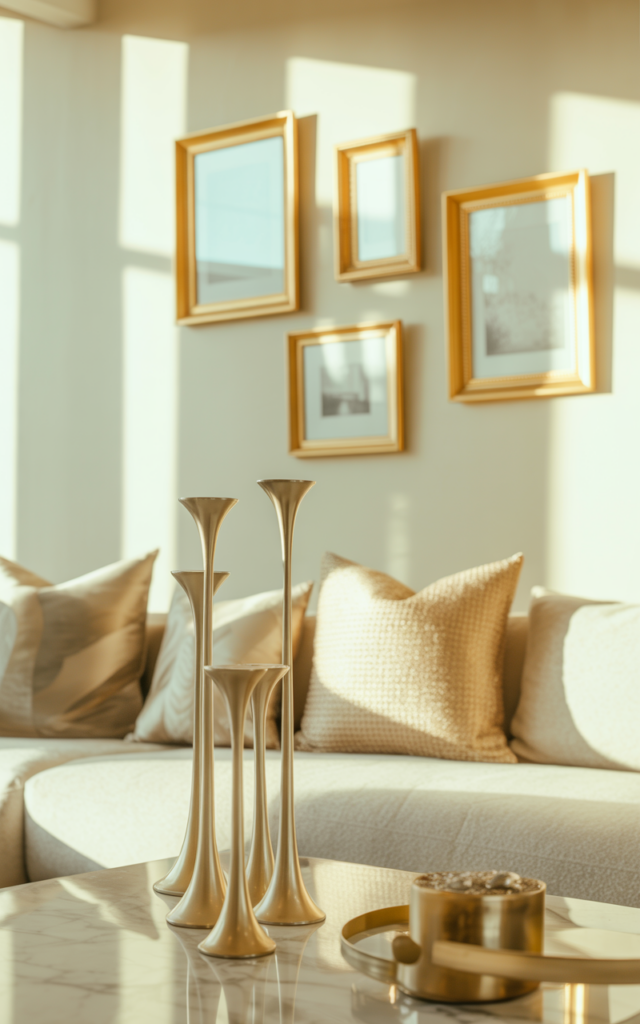 Incorporate Soft Metallic Accents for Subtle Shine ✨