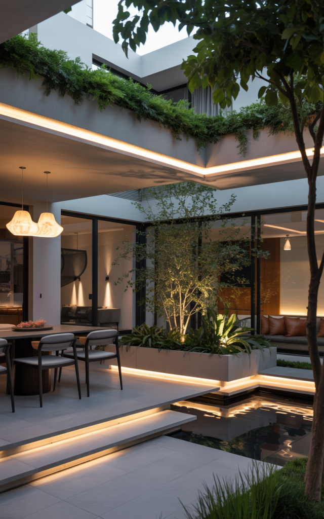 Incorporate smart lighting for flexibility 💡