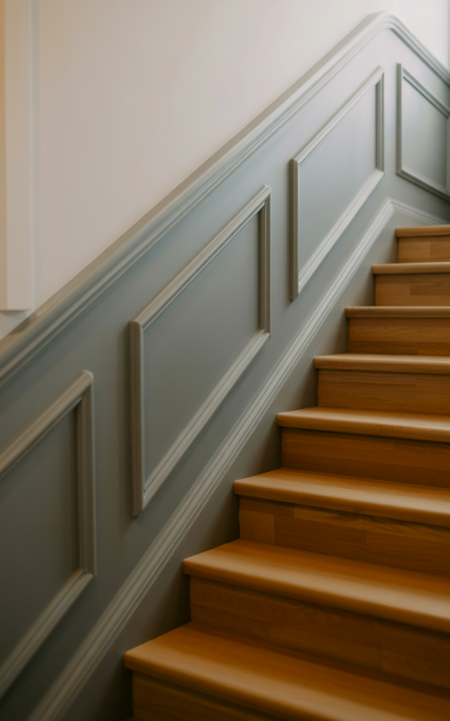 Install MDF paneling for a budget-friendly update