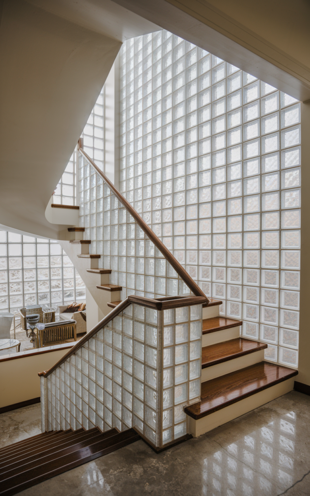 Install a Glass Block Wall for Diffused Light