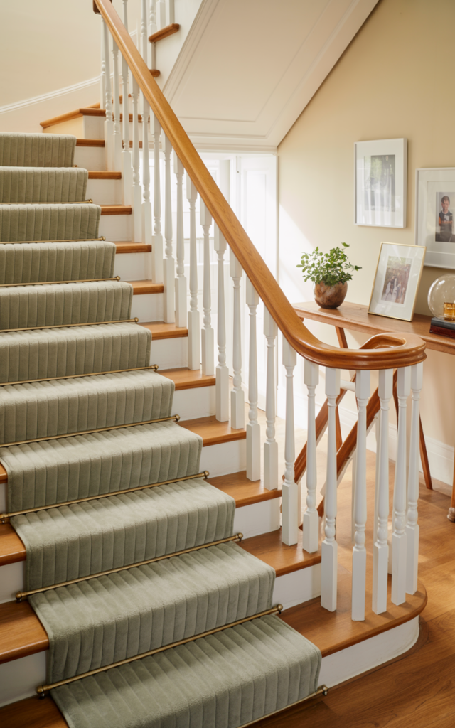 Install a runner with thick padding for extra safety.