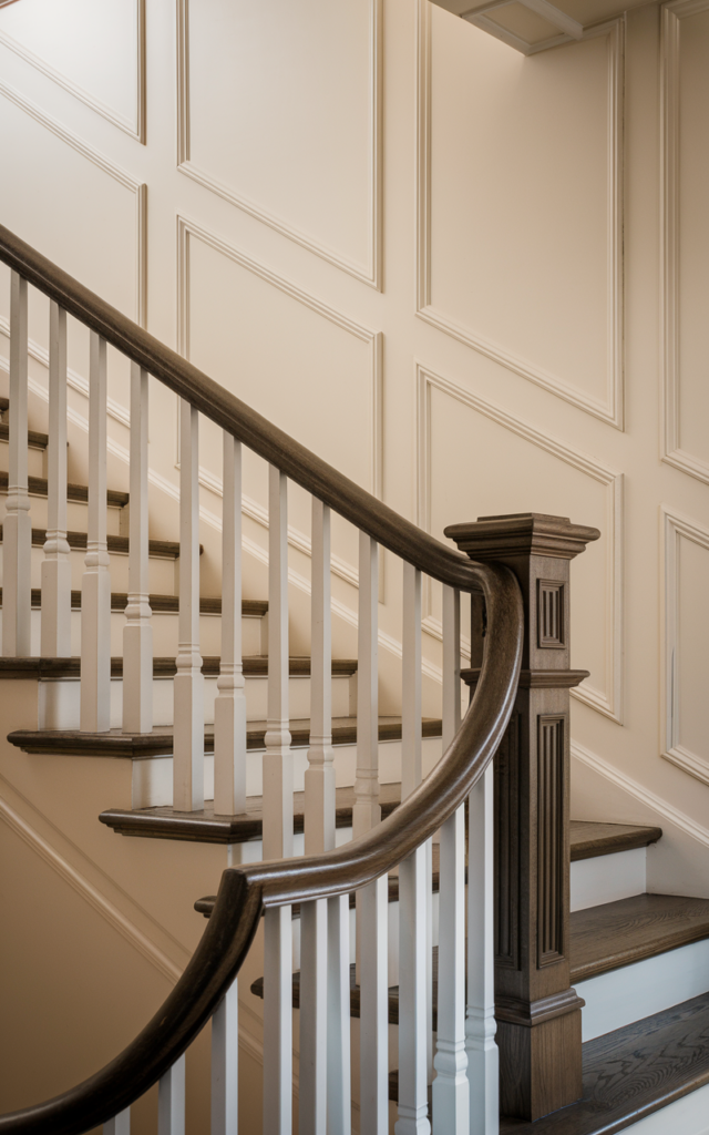 Install raised panel molding for traditional elegance